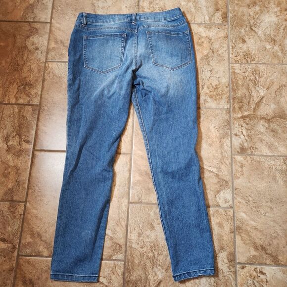 Junior Size 11 Pants Lot – Mudd Capris + NOBO Bootcut, Beige & Denim - Picture 10 of 14